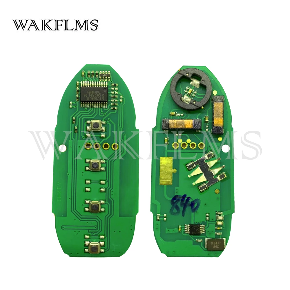 Smart Remtoe Car Key Fob For Nissan Versa Sentra Leaf 2013 2014 2015 2016 2017 CWTWB1U840 TWB1U840