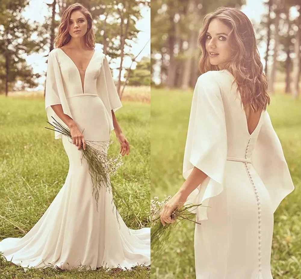 trumpet mermaid wedding gowns