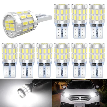 

10x W5W T10 LED Canbus 194 Bulb Car Interior Light For Toyota Avensis Rav4 Ford Focus 2 3 Fiesta Opel Astra H G J Insignia Mokka