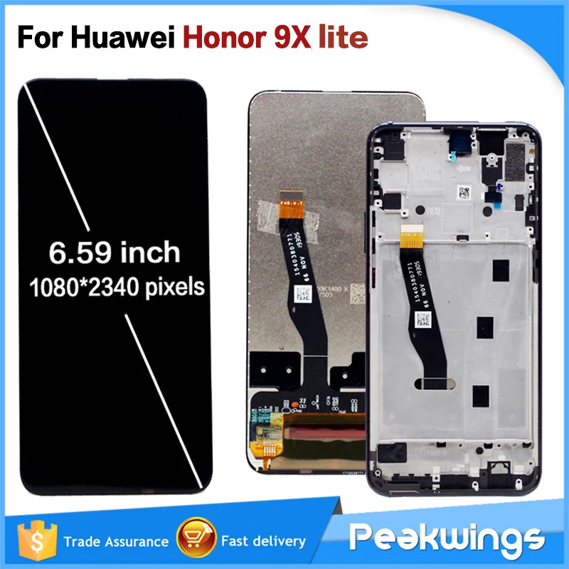 

LCD For 6.59" Huawei Honor 9X lite LCD Display Touch Screen Digitizer Assembly For Honor 9X lite Display