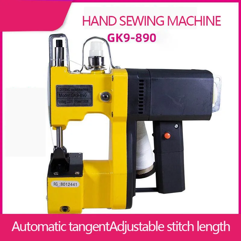 

GK9-890 portable electric sewing machine automatic sealing machine, woven bag sealing machine