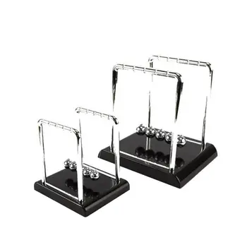 

Physics Newtons Cradle Steel Bumper Balance Balls Science Pendulum Educational Toy Gift For Home Desk Kids