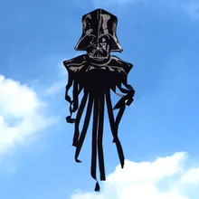 

free shipping high quality new ghost kite reel flying kites tail ripstop nylon drachen kites-for-adults sail wind spinner kids