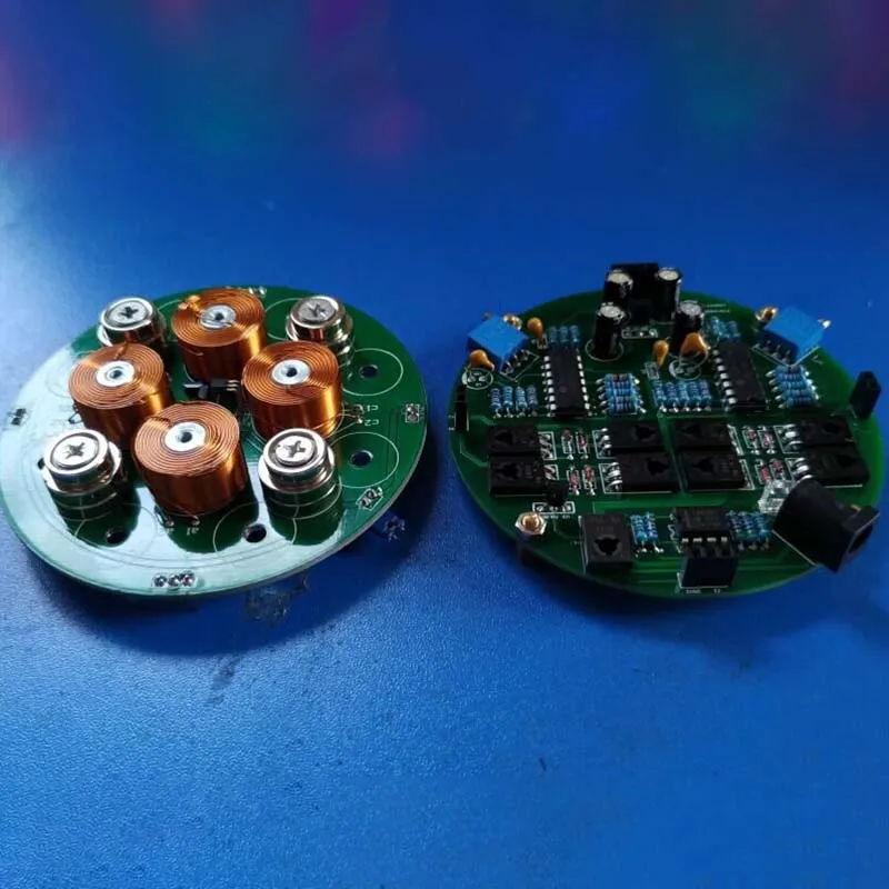 Magnetic Levitation Module Magnetic Suspension Core Lamp Load-Bearing Weight 300G Finished(US Plug)