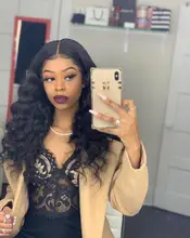 Suelta la onda profunda mechones con cierre 8-28 pulgadas Frontal con mechones brasileño 100% Remy cabello humano 3/4 mechones con cierre