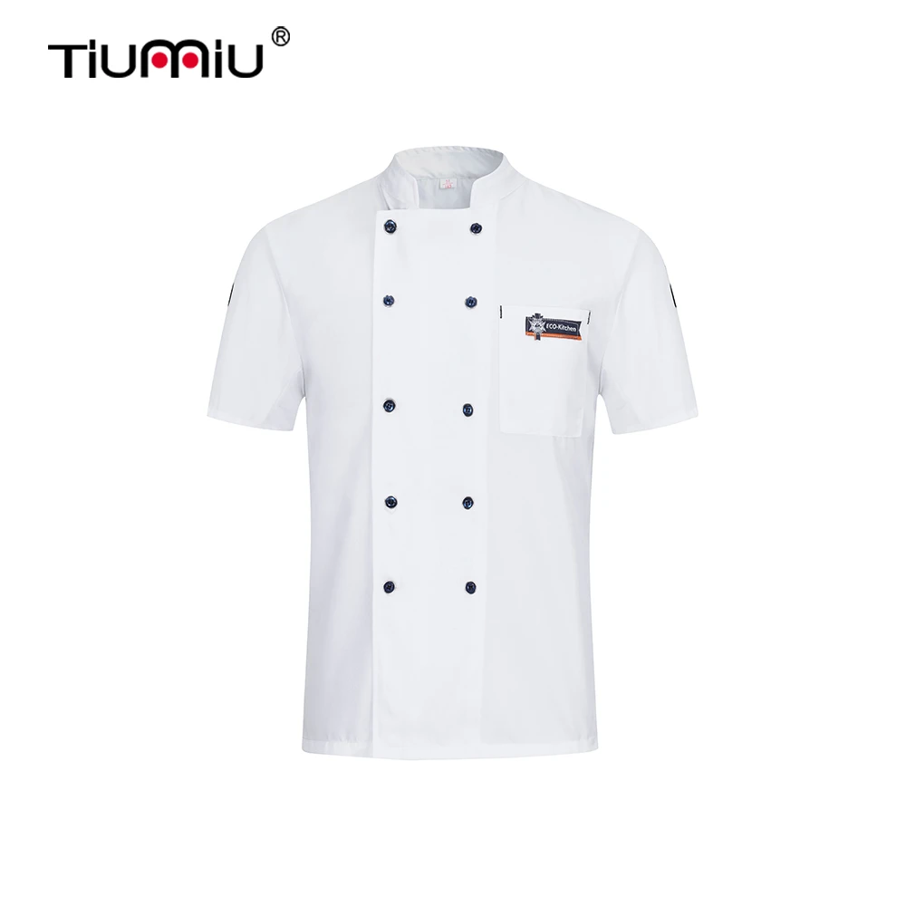 Летняя куртка шеф-повара ресторанная форма для приготовления суши выпечки