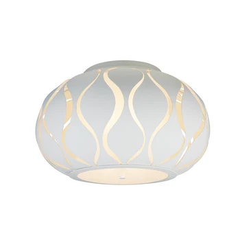 

LED modern wavy pattern E14 ceiling light acrylic indoor lamp for living room bedroom dining room design lighting fixture