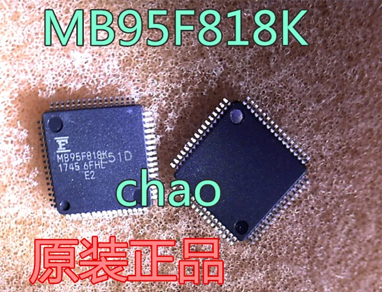 

5pcs/lot MB95F818K QFP