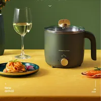 220V 1.5L Household Mini Electric Cooking Machine Portable Hot Pot Multifunctional Rice Cooker 2 Gear Control 1
