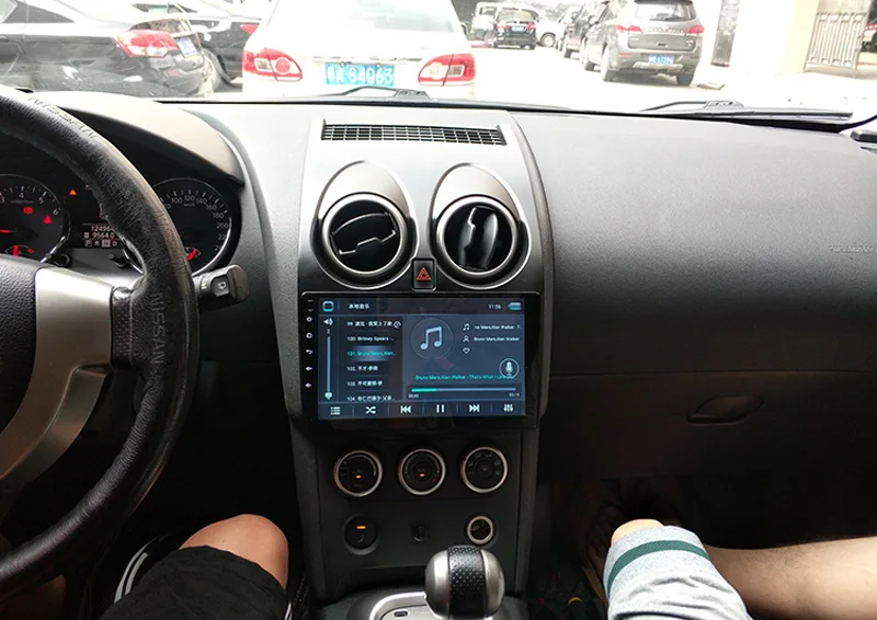 " 2.5D ips Android 9,1 автомобильный DVD мультимедийный плеер gps для Nissan Qashqai j10 2008 2009 2010-2012 с DSP Автомагнитола