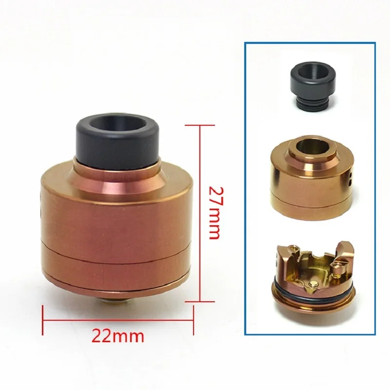 SXK Haku Venna Style 22 мм RDA однокатушечный распылитель для 510 ниток vape mods mech mod электронная
