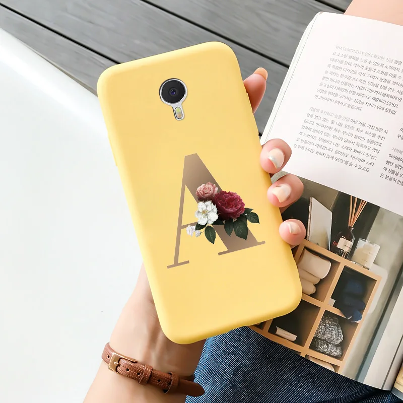 best meizu phone case brand For Meizu Note 3 5 6 Case Candy Colors Flower Pattern Shell Cartoon Painted Soft Silicone Shockproof Phone Back Cover meizu phone case with stones Cases For Meizu