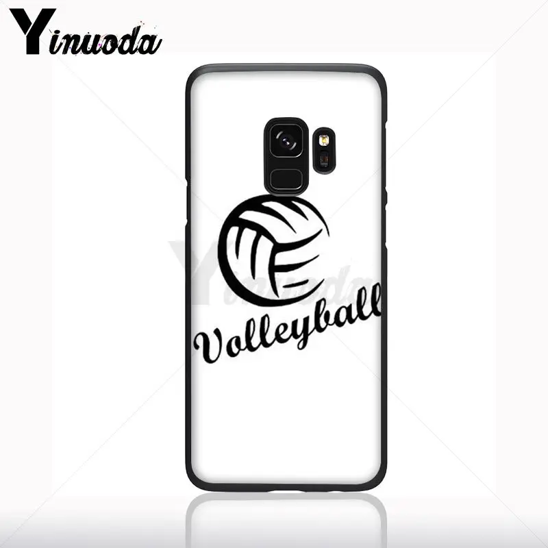 Bola Voli Lucu Berwarna-warni Aksesoris Case untuk Samsung Galaxy S10plus S9 Plus S8plus S10E A50 A70 A10 Kasus Ponsel