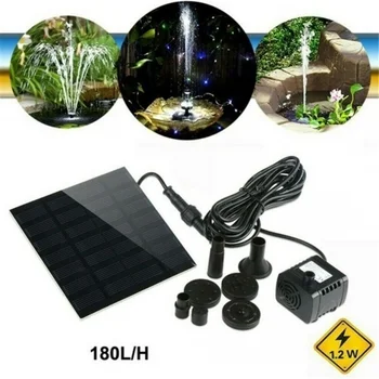 

Solar Fountain Outdoor Solar Water Fountain Garden Pool Pond Water Pump Solar Panel Fountain Floating Fountain Garden Decoration