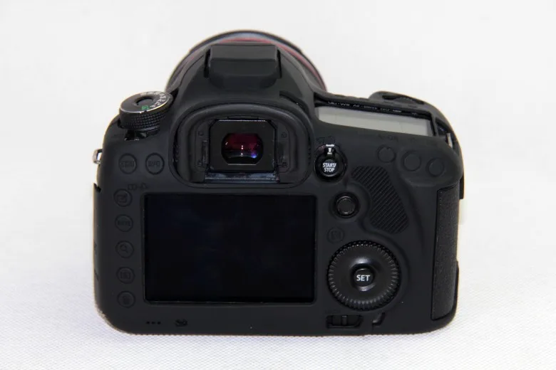 Мягкий силиконовый чехол для камеры Canon 5D Mark III защитный камеры|Корпусы