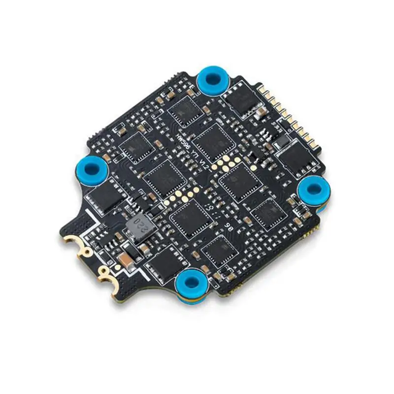 Hobbywing XRotor Micro 60A 3-6S Blheli_32 DSHOT1200 4 в 1 бесщеточный ESC для радиоуправляемого дрона FPV Racing 30,5x30,5 мм