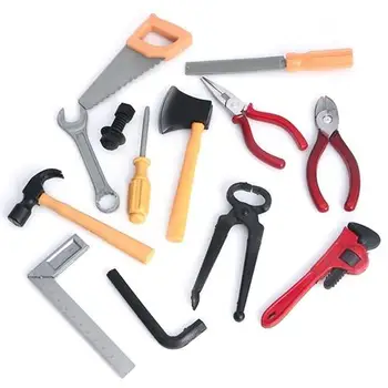 

1 Set New Plastic Building Tool Kits Set Kids DIY Construction Educational Toys