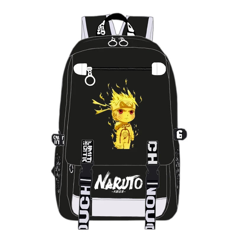 Ниндзя Наруто Hokage рюкзак Шаринган для мальчиков и девочек школьные рюкзаки для подростков книжная сумка для мужчин и женщин Дорожная сумка для ноутбука - Цвет: MJ I