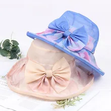 Mingli Tengda женская уличная широкая шляпа невесты Марля Лук шапочка для бассейна складная шляпа большой Край Свадебная вечеринка шляпа свадебные аксессуары