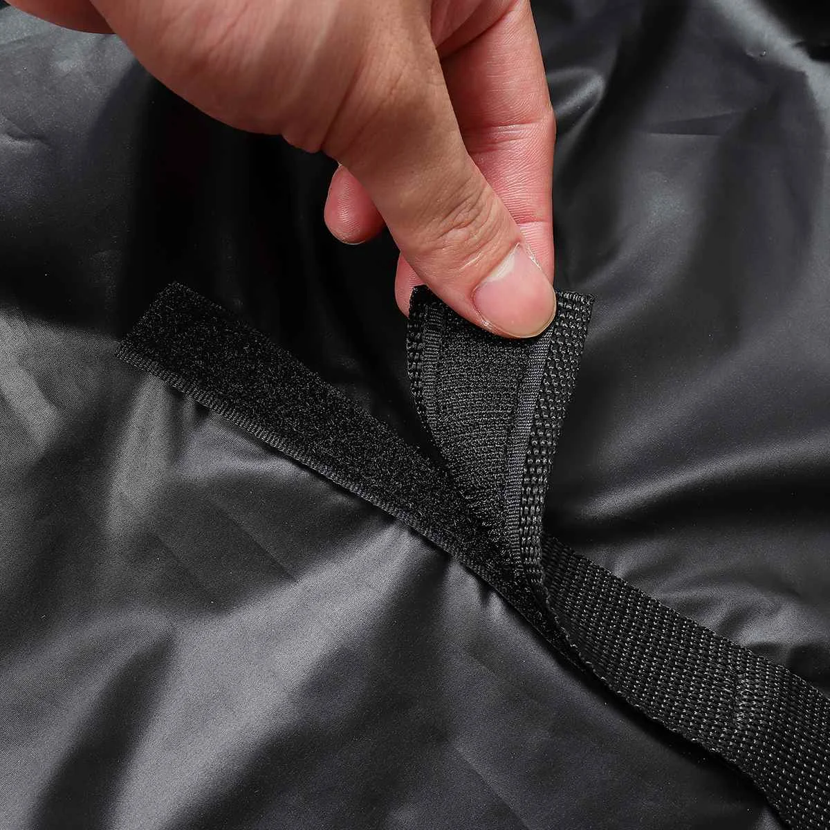 Black Waterproof BBQ Cover BBQ Accessories Grill Cover Anti Dust Rain Gas Charcoal Barbeque Grill For Weber 7152 Grills