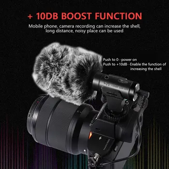 

Recording Microphone Camera3.5mm Audio Plug Professional MIC-05/MIC-01/MIC-07/MIC-07PRO For VLOG Video Photography Interview