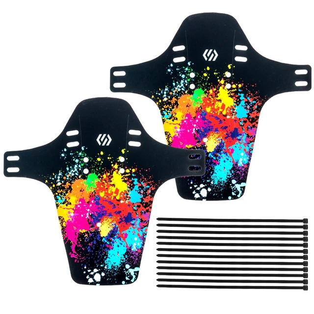 CHOOEE Bicycle Fender, PP MTB Mountain Bike Front+Rear Universal Mudguard 2pcs Fervor