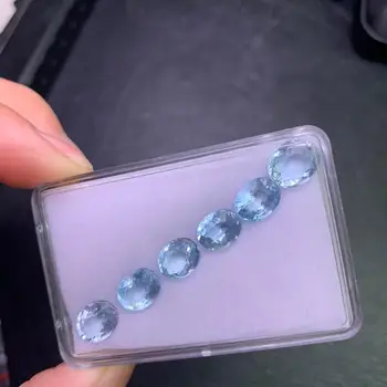 

Q225 Nature 12.62ct Blue Aquamarine Loose Stones for Necklace Make Loose Gemstones for Jewelry Making