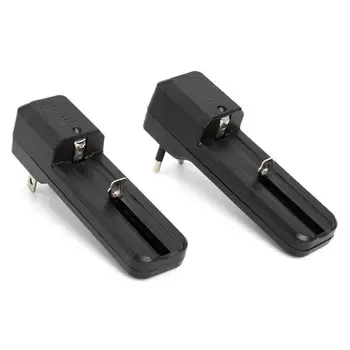 

1pc 16340 18650 Battery Fast Charging Charger Portable Lithium Battery Charger DC4.2V EU Plug/ US Plug Portable Charge Dock