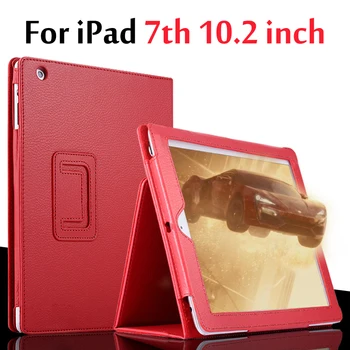 

Smart PU Leather Case For iPad 10.2 2019 Cover Auto Sleep/Wake Case For Apple iPad 7th Gen A2200 A2198 A2232 A2197 Funda