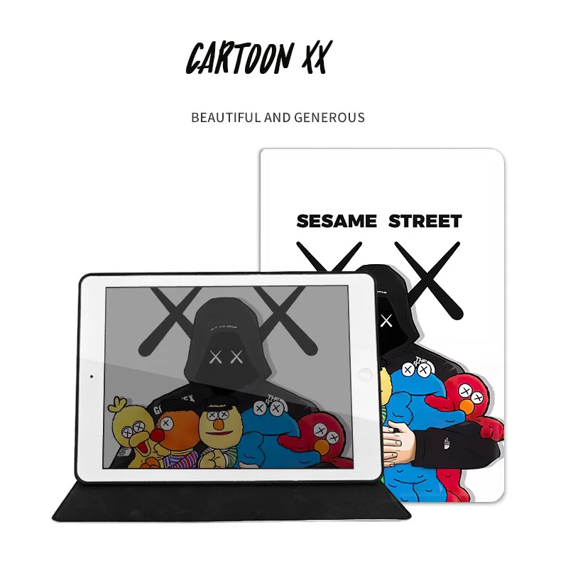 Мультфильм XX Смарт флип чехол для ipad Air 3 Pro 9,7 10,2 10,5 11 12,9 планшетный чехол для ipad 9,7 5th 6th 7th чехол