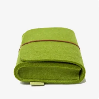 

2019 Felt Power Pack Customized Travel Portable Mobile Power Pack Data Cable Mouse Organizing Folders Customizable Logo
