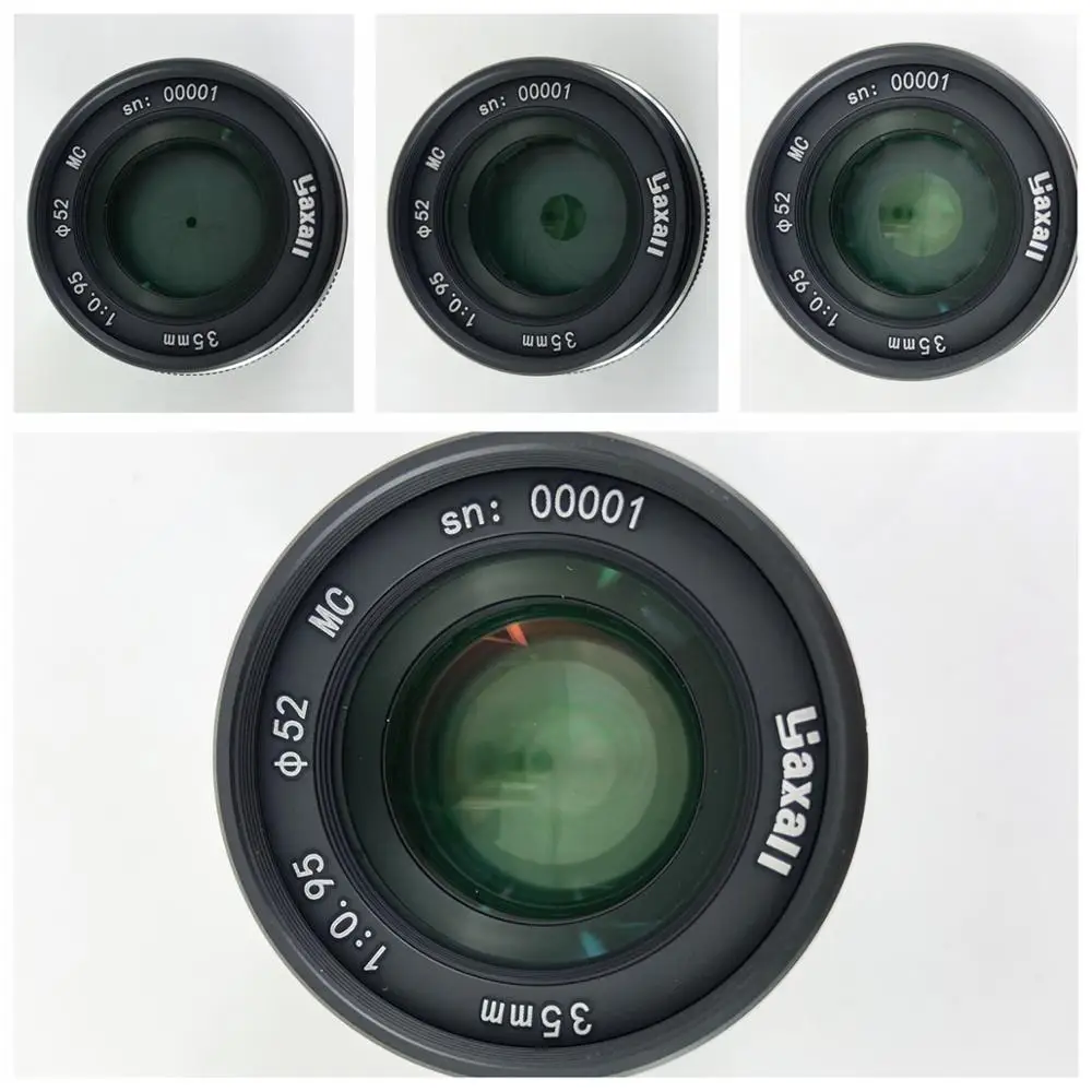 35 мм F0.95 ручное е крепление M43 MFT Fuji X стандартное Крепление объектива для камеры Sony