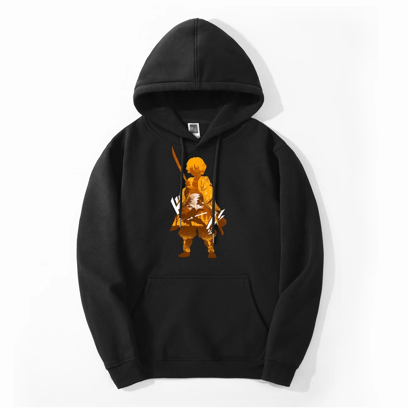 Men Japan Anime Demon Slayer Hoodies Sweatshirt Fleece Hooded Autumn Winter Streetwear Warm Tracksuit Zenitsu Harajuku Hoodie Men Japan Anime Demon Slayer Hoodies Sweatshirt Fleece Hooded Autumn Winter Streetwear Warm Tracksuit Zenitsu Harajuku Hoodie