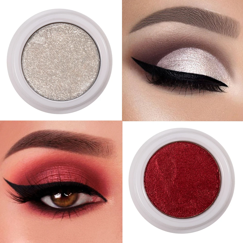 

Multichrome Cream Eyeshadow Diamond Eyes Powder Highly Nude Pigment Glitter Eyeshadow Shimmer Metallic Eye Shadow Cosmetic