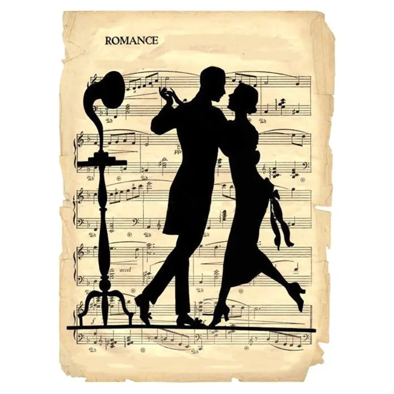 

Dancing Couple Cutting Dies Stencil Scrapbooking DIY Album Stamp Paper Art Decor