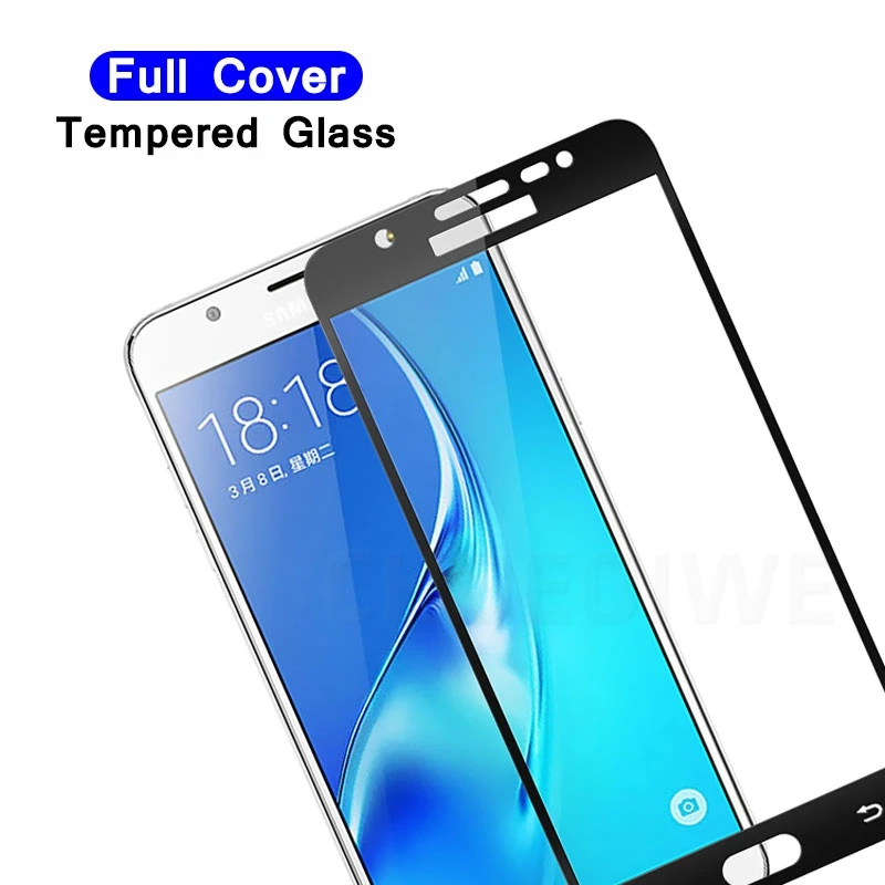 Экран протекторы для Samsung Galaxy J5 Prime G570 G570F J5 J510 J510F SM-J510FN SM-J510F полное покрытие закаленное Стекло пленка