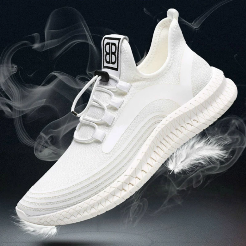 

Men Massage Sneakers Sport Ventilation Breathable Shoes Mesh Casual Huarache Men Shoes Zapatos Height Increasing Shoes For Men