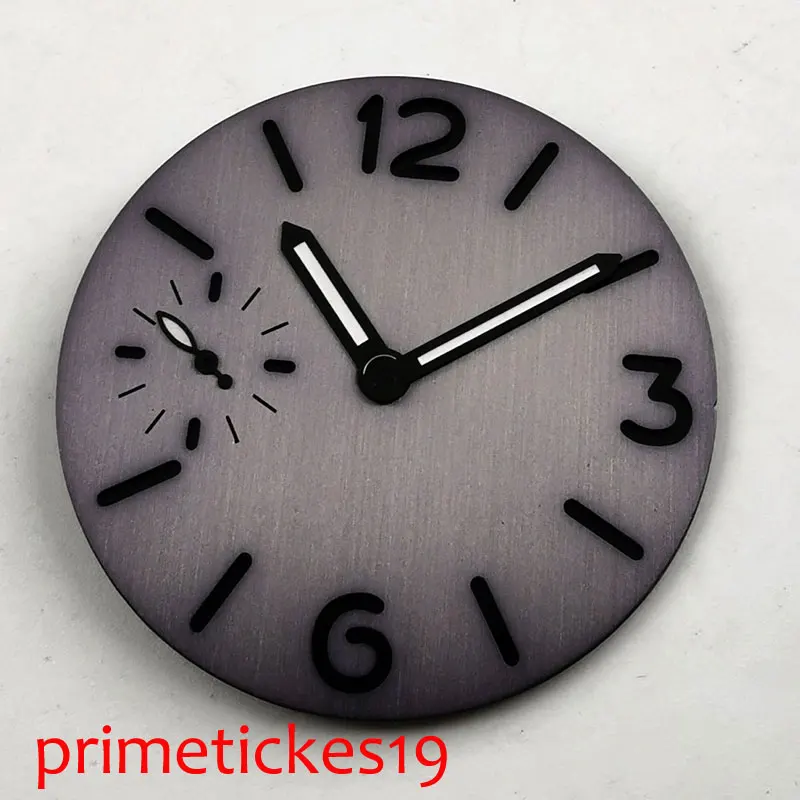 

Sterile 37.5mm Watch Dial + Watch Hand Fit ETA 6497 Mechanical Hand Winding Movement