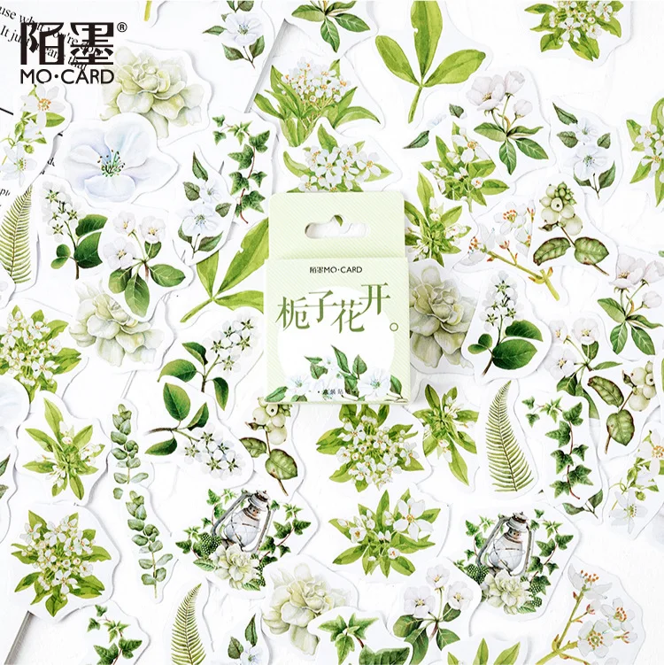 Набор декоративных наклеек для скрапбукинга серия Gardenia blossom | Канцтовары офиса и