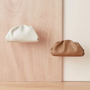 

Genuine Leather 2020 Package Chain Soft Bag Woman Single Shoulder Messenger Hand luxury handbags women designer free shipping