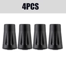 

2/4x Rubber Reinforced Tip End Cap Hiking Walking Stick Trekking Pole Covers Set
