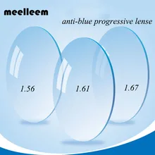 1,56 1,61 1,67 индекс прогрессивного рецепта Lense с антибликовым отражающим миопии дальний Прицельный рецепт Lense