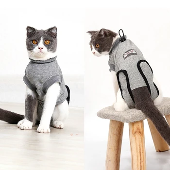 

New Cat Recovery Suit Cat Multifunction Recovery Clothes E-collar Alternative After Surgery Charming And Generous Affordable