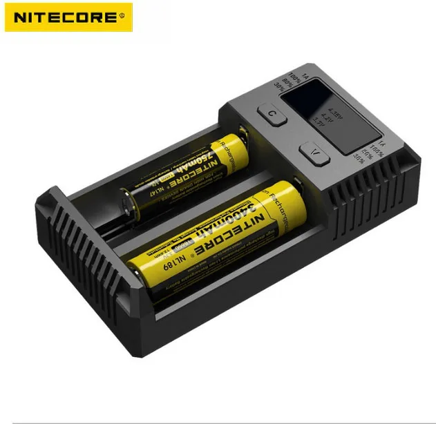 Новый Nitecore Intelli Зарядное устройство i2 Кемпинг светодиодная вспышка светильник
