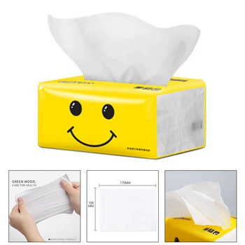 

Facial Tissue Paper Soft Primary Wood Pulp Pumping Paper 300 Pumping 3 Layers Toilet Paper Pumping Napkin Paper