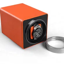 Автоматическая Бесшумная намотка часов LISM, прозрачная крышка, коробка для наручных часов с вилкой EU/US/UK, роскошная коробка, автоматические часы