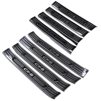 

Car-styling For Mazda cx-8 cx8 2019 Car-covers stainless steel car External interior Scuff Plate/Door Sill Door Sill