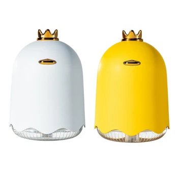 

2 Set 250Ml Ultrasonic Air Humidifier Aroma Essential Oil Diffuser for Home Car Usb Fogger Mist Maker with 7 Colors Led Night La