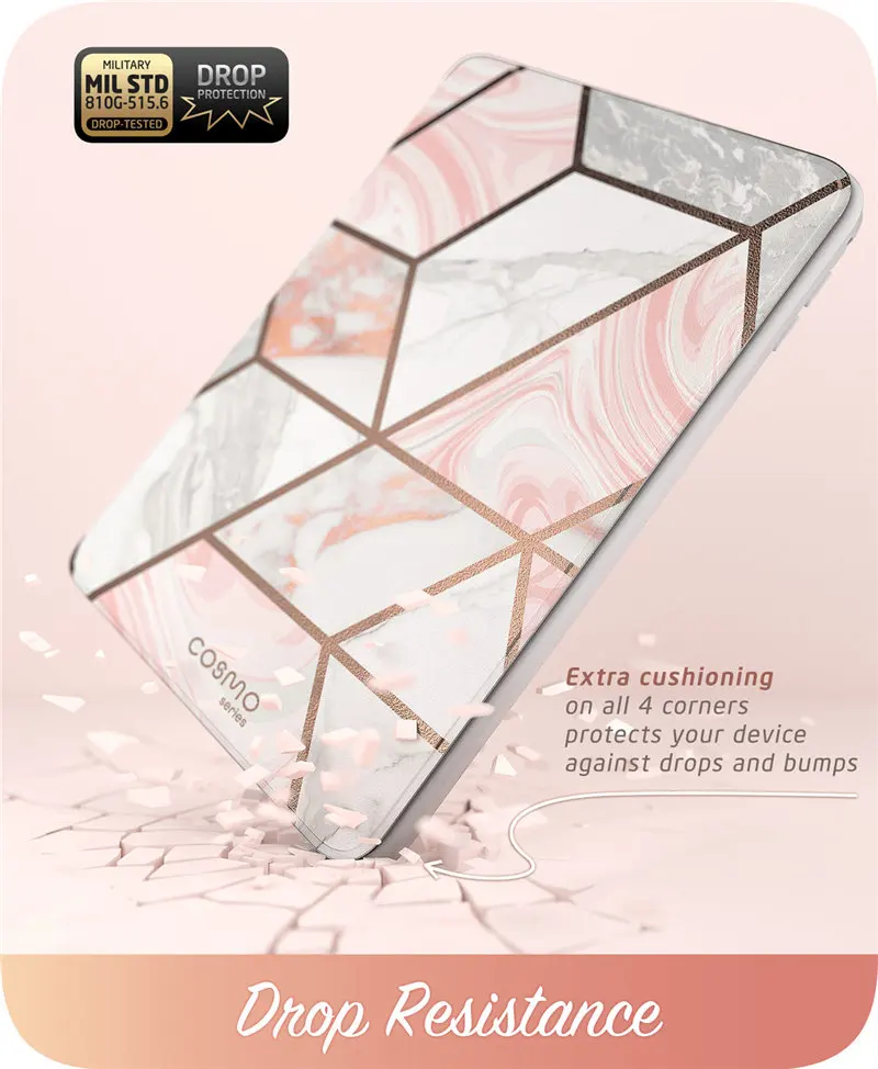 I-BLASON для ipad Mini 4 5 Чехол Cosmo полный корпус Trifold Стенд защитный чехол с Авто Режим сна/Пробуждение и встроенный протектор экрана