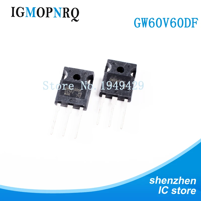 ТРАНЗИСТОР STGW60V60DF GW60V60DF TO 247 IGBT 600 В высокоскоростной транзистор 60A новинка 2 шт.|igbt